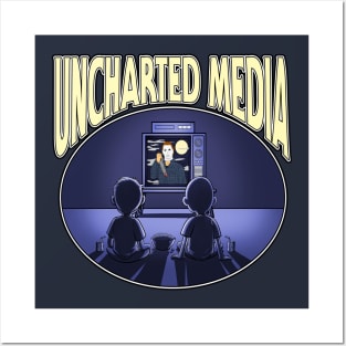 Retro Uncharted Media Posters and Art